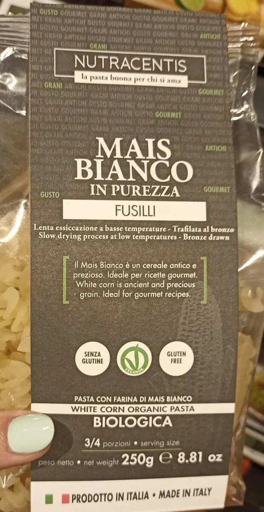 Fusilli mais bianco