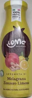 Spremuta di melagrana zenzero limone