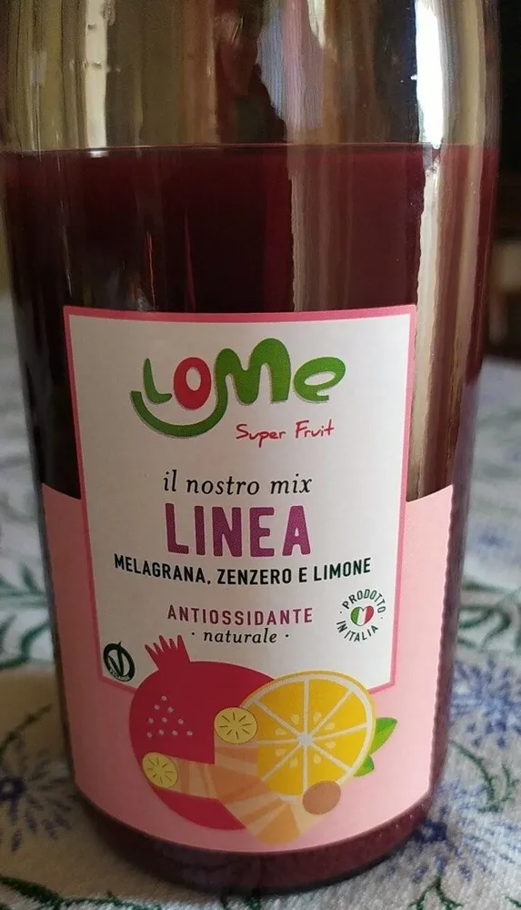 Succo di melagrana zenzero e limone