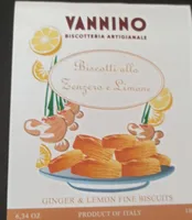 Biscotti allo zenzero e limone