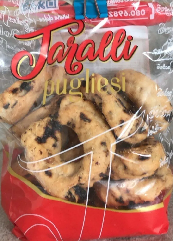 Taralli scaldato al calzone di cipolla