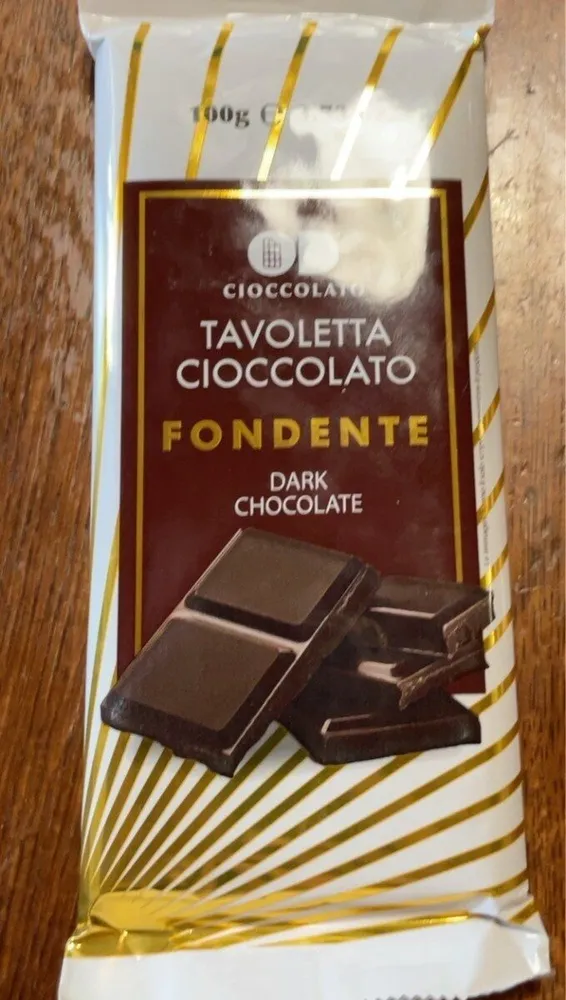 tavoletta cioccolato fondente