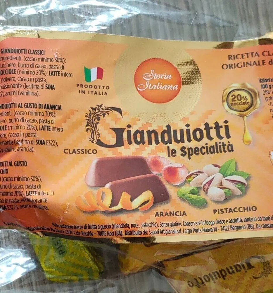 Gianduiotti Le Specialità