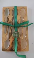 Cucchiani cioccolato bianco al pistacchi