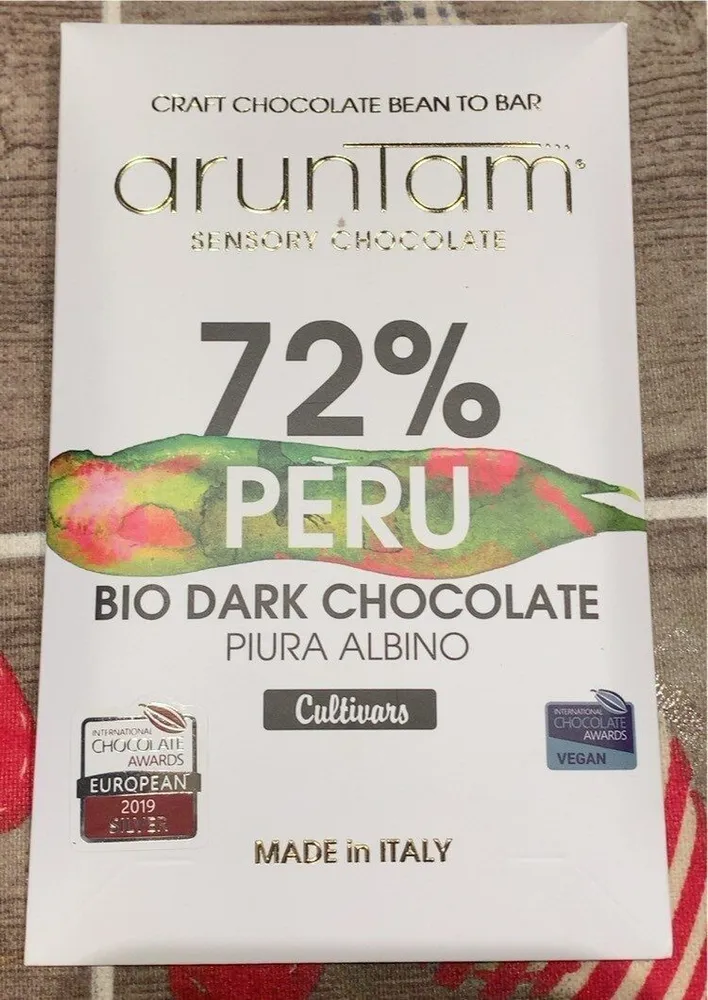 72% Bio Dark Chocolate - Peru