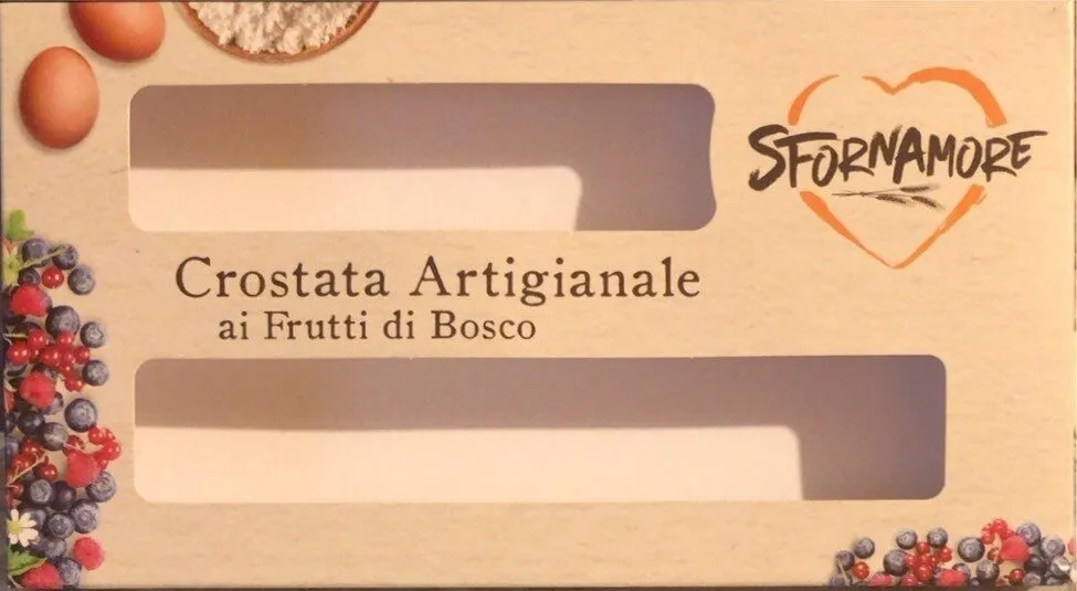 Crostata artigianale ai frutti di bosco
