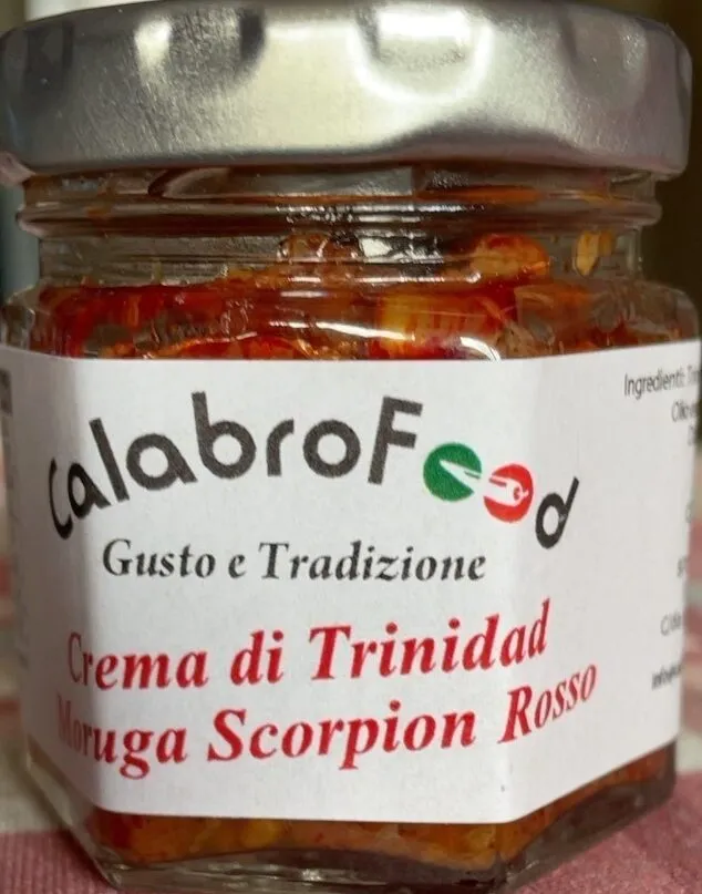 Crema di Trinidas Moruga Scorpion Rosso
