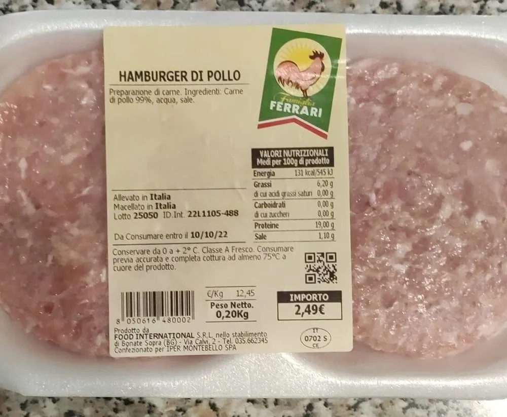 Hamburger di pollo