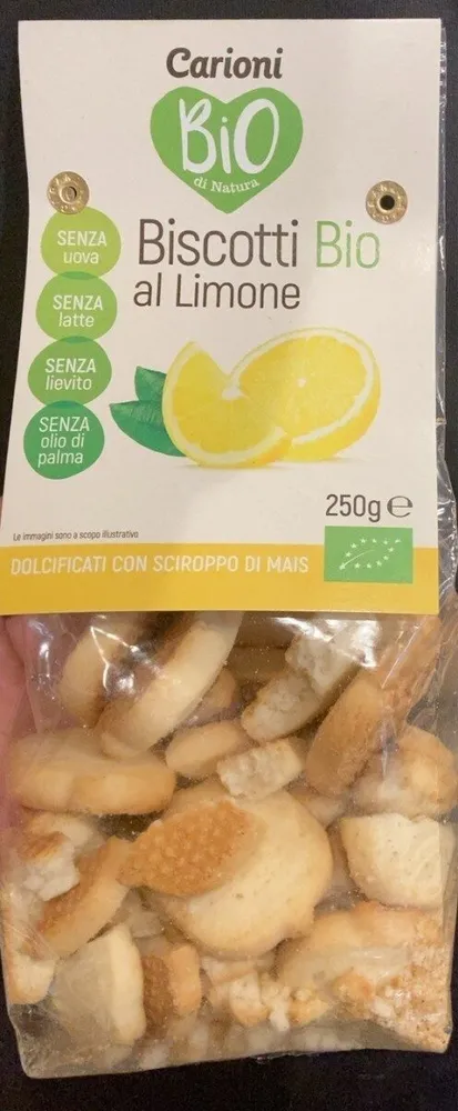 Biscotti bio al limone