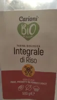 Farina biologica di riso integrale