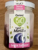 Yogurt bio mirtillo senza lattosio