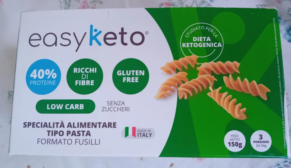 Specialità alimentare tipo pasta formato fusilli