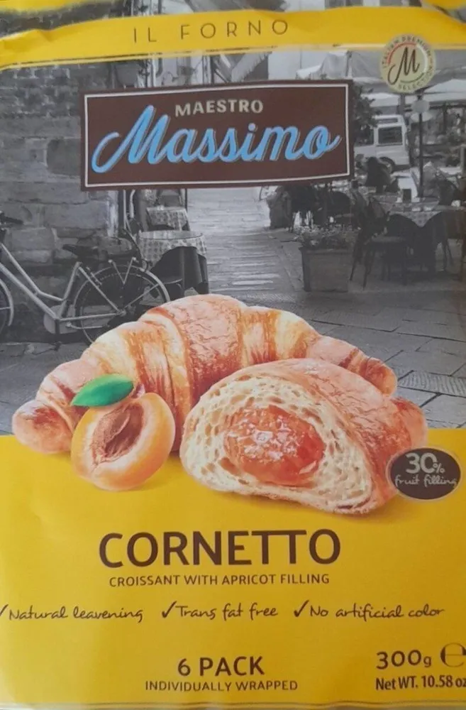 Cornetto all'albicocca