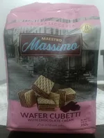 Wafer Cubetti with Chocolate Cream