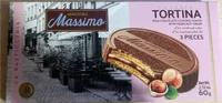 Tortina Classic 3s(Milk Chocolate covered Wafer)