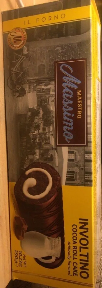 Involtino cocoa roll cake