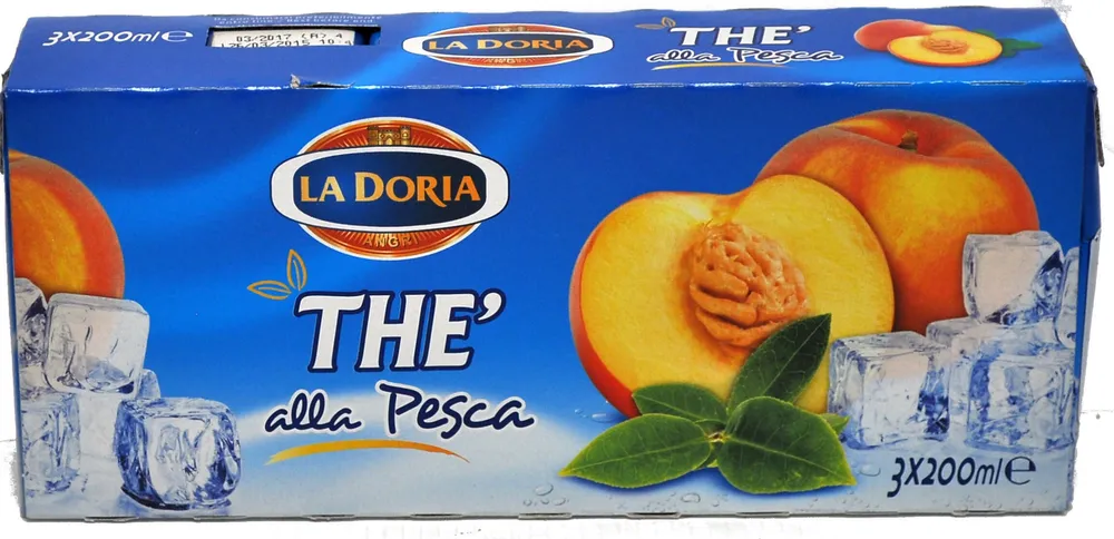 La Doria Bevanda Te' Pesca Brick ML 200X3
