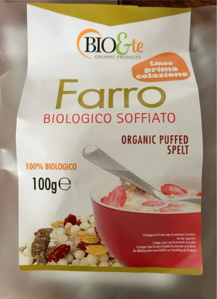 Farro biologico soffiato