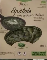 Spatzle con spinaci italiani