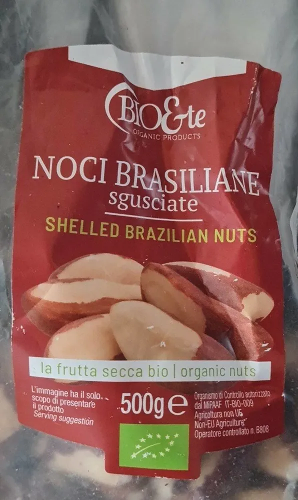 Noci brasiliane sgusciate