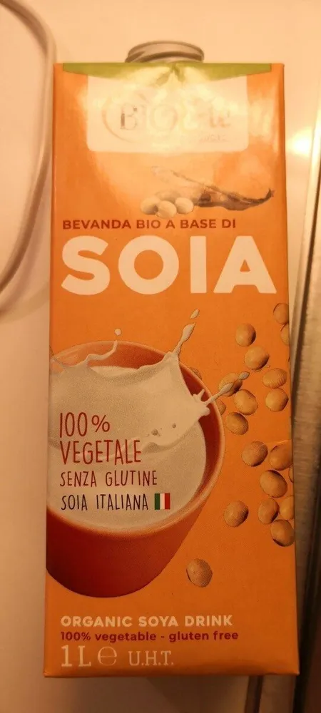 Bevanda bio a base di soia