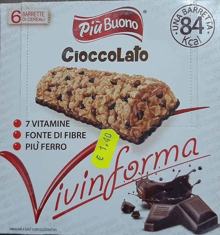 Barrette di cereali - cioccolato