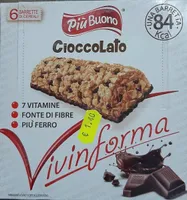 Barrette di cereali - cioccolato