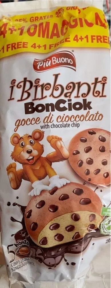 I birbanti con gocce di cioccolato