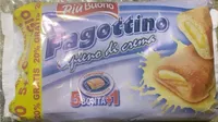 Fagottino ripieno di crema
