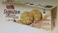 Digestive ai cereali con cioccolato al latte