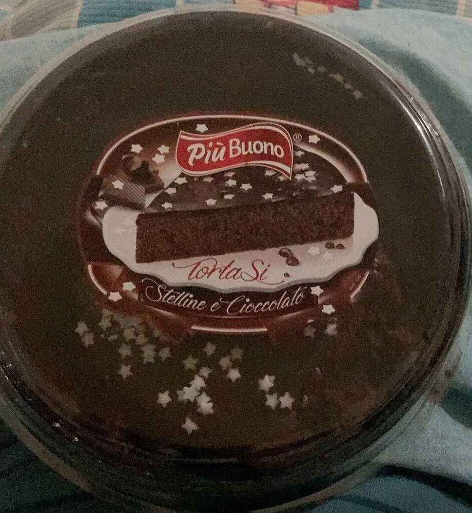 Torta si stelline e cioccolato