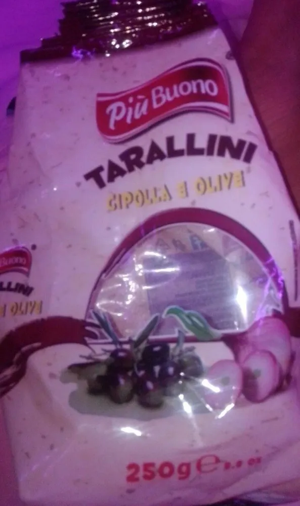 Taralli i cipolla e olive