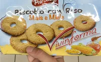 Biscotti con riso mais e miele