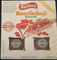 Bacche di Goji essiccate