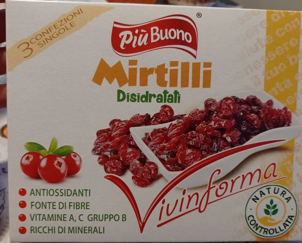 Mirtilli disidratati