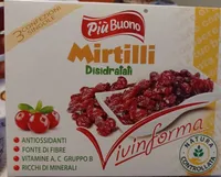 Mirtilli disidratati