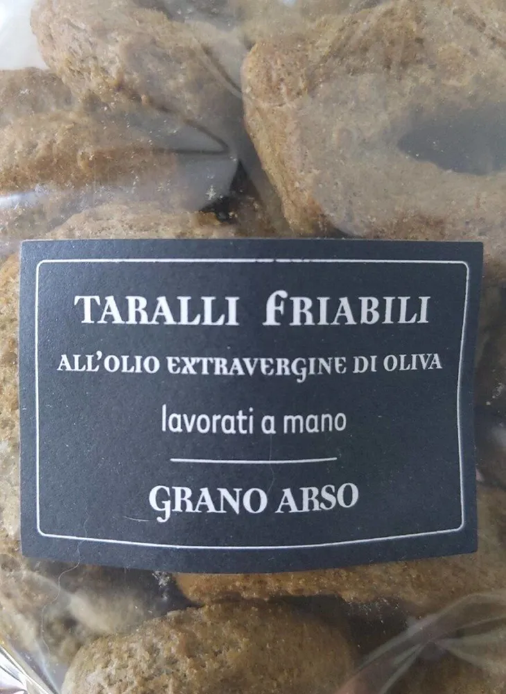 Taralli friabili Grano Arso