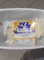 Flan agli spinaci con fonduta