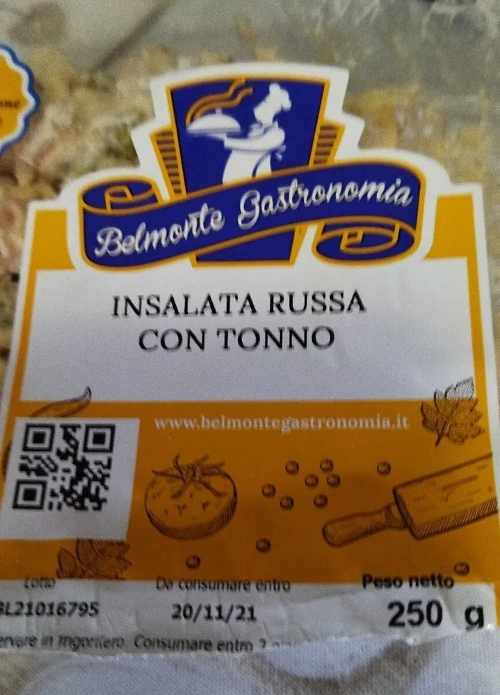 Insalata russa con tonno