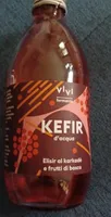 Kefir d'acqua elisir al karkadè e frutti di bosco