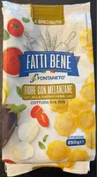 Pâtes fraîches aux œufs farcies d’aubergines
