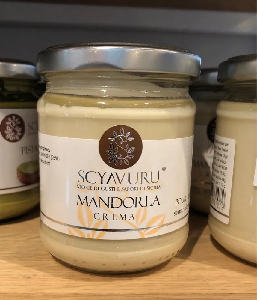 Crème d'amande