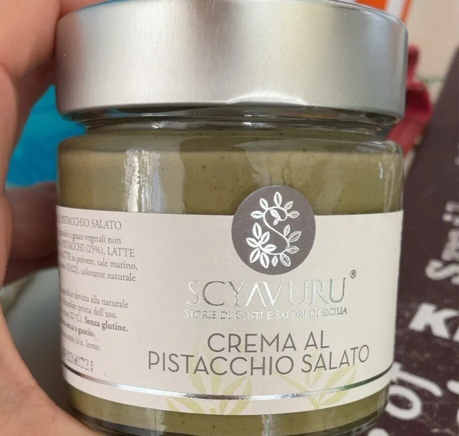 Crema al pistacchio salato
