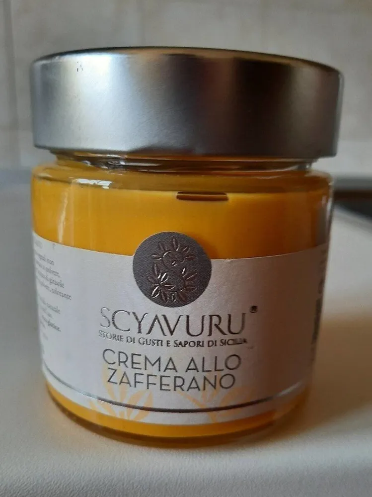 Crema allo zafferano
