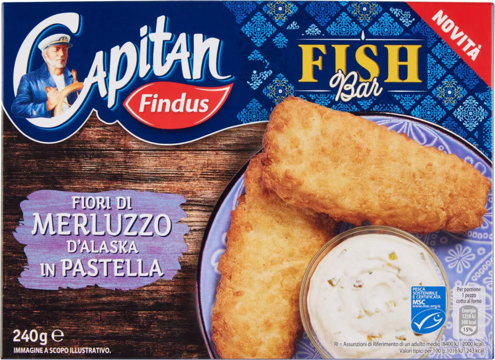 Fish Bar - Fiori di Merluzzo d'Alaska in pastella