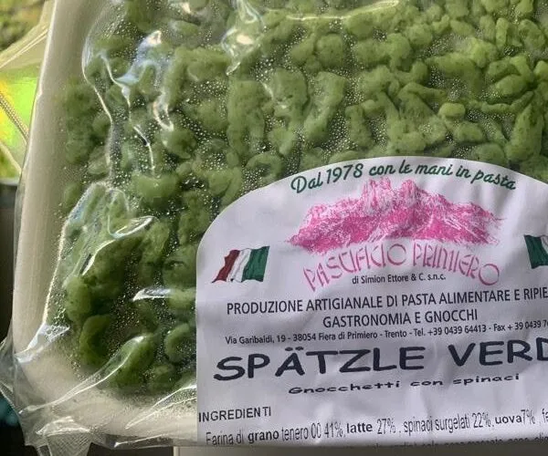 Spatzle verdi