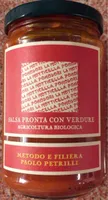 Salsa pronta con verdure biologica