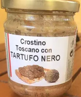 Crostino toscano con tartufo nero