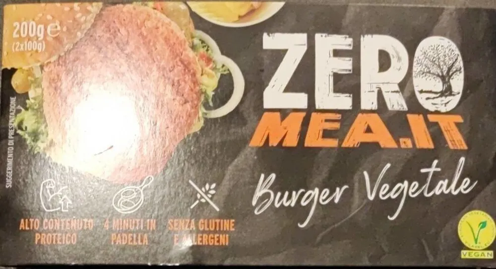 ZERO MEA iT burger vegetale