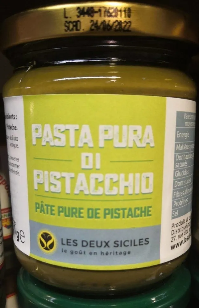 Pasta pura di pistacchio